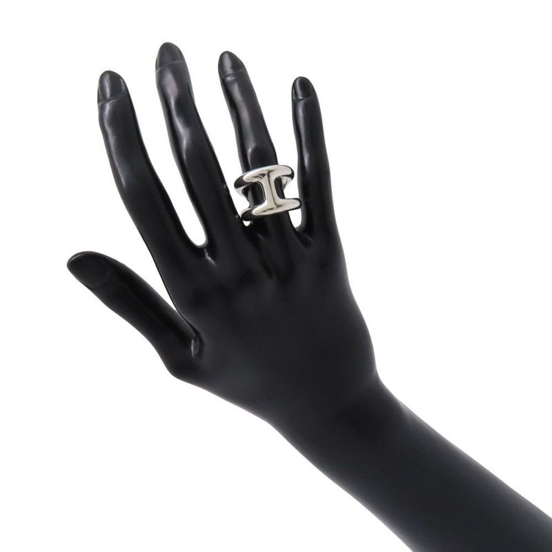 エルメス リング オスモズGM Osmose SV925シルバー リングサイズ50 HERMES ジュエリー 指輪