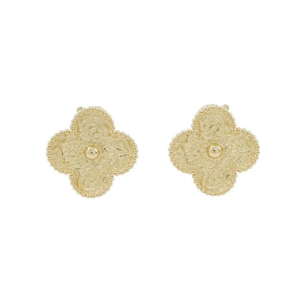 ヴァンクリーフ&アーペル ピアス マジック アルハンブラ イヤリング K18YGイエローゴールド VCARO1II00