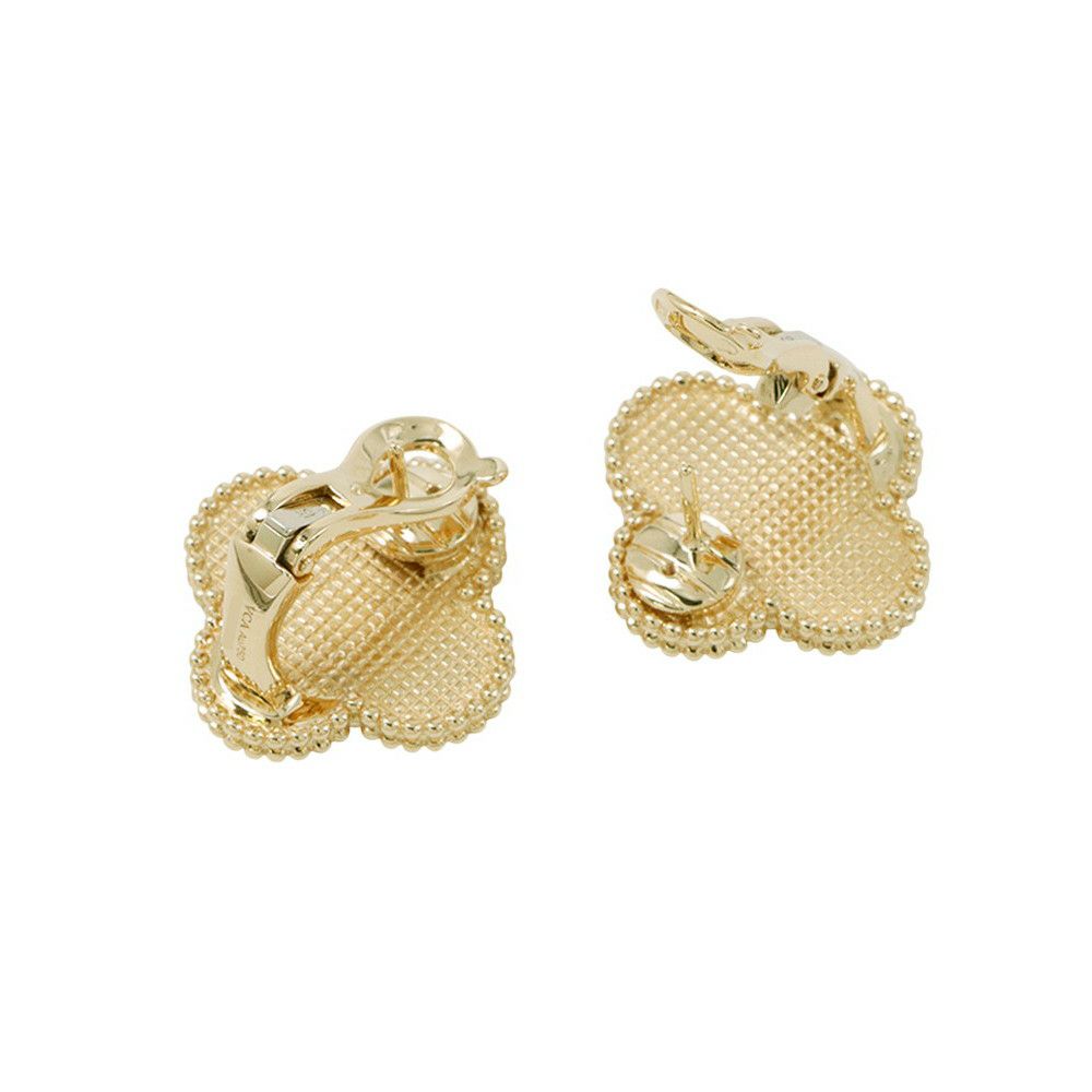 ヴァンクリーフ&アーペル ピアス マジック アルハンブラ イヤリング K18YGイエローゴールド VCARO1II00