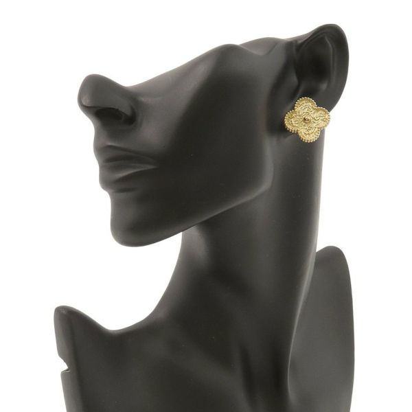 ヴァンクリーフ&アーペル ピアス マジック アルハンブラ イヤリング K18YGイエローゴールド VCARO1II00
