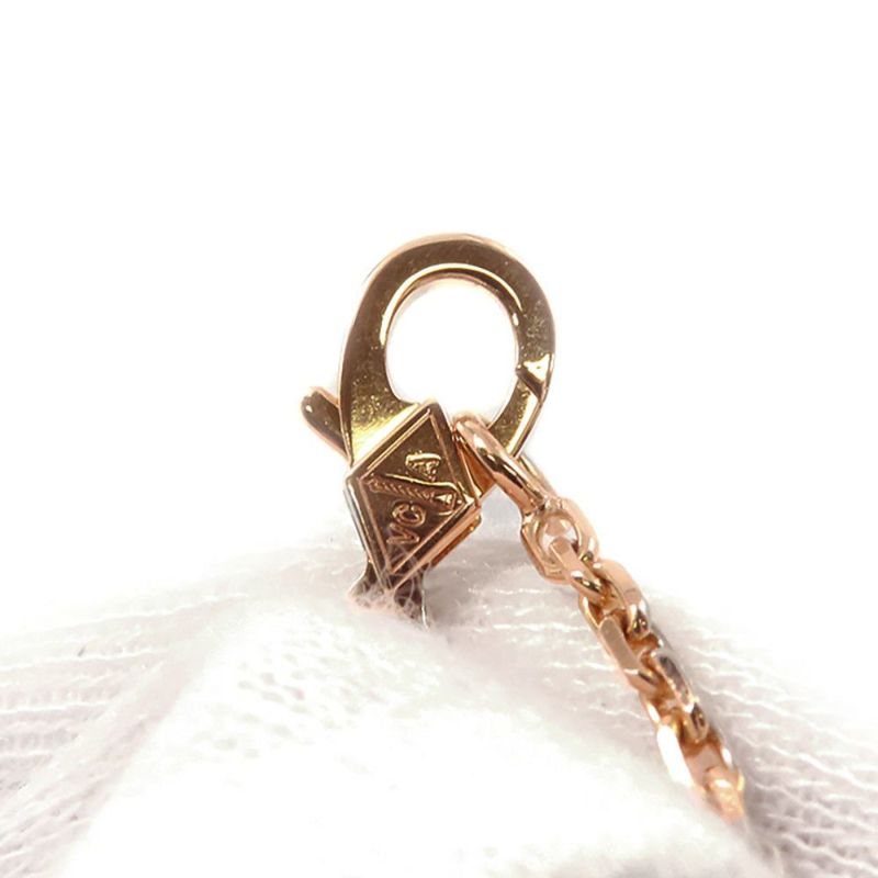 ヴァンクリ ネックレス マジック アルハンブラ ロングネックレス 1モチーフ レターウッド K18PGピンクゴールド VCARO3M700