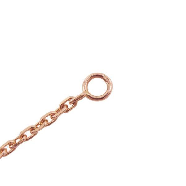 ヴァンクリ ネックレス マジック アルハンブラ ロングネックレス 1モチーフ レターウッド K18PGピンクゴールド VCARO3M700