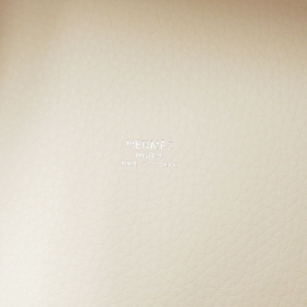 エルメス ハンドバッグ ピコタンロックPM ナタ/シルバー金具 トリヨンクレマンス K刻印 HERMES トートバッグ