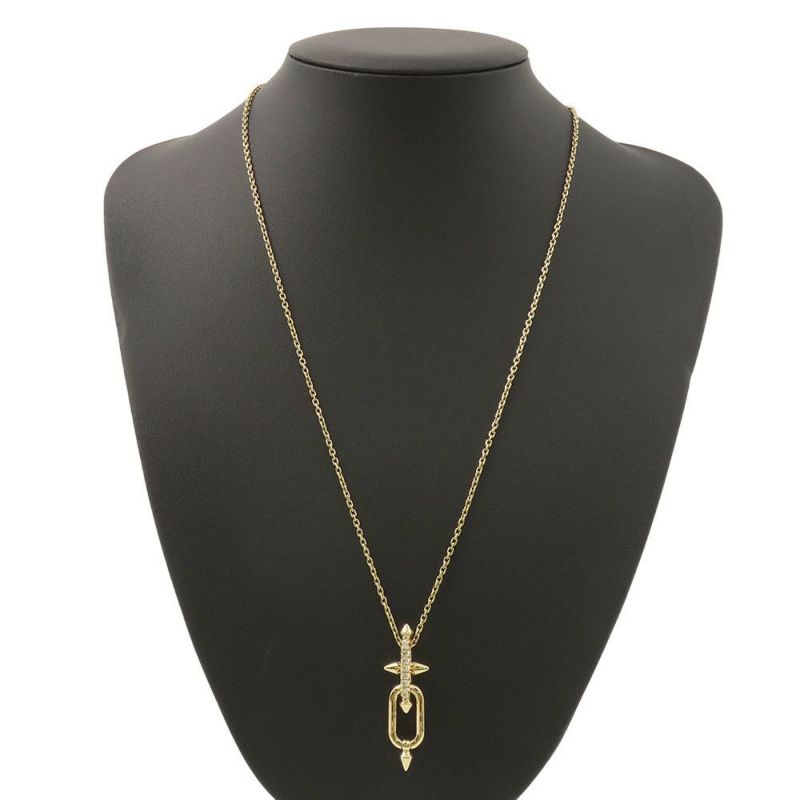 ティファニー ネックレス タイタン by ファレル・ウィリアムス ペンダント ダイヤモンド 計0.24ct K18YGイエローゴールド 73471109