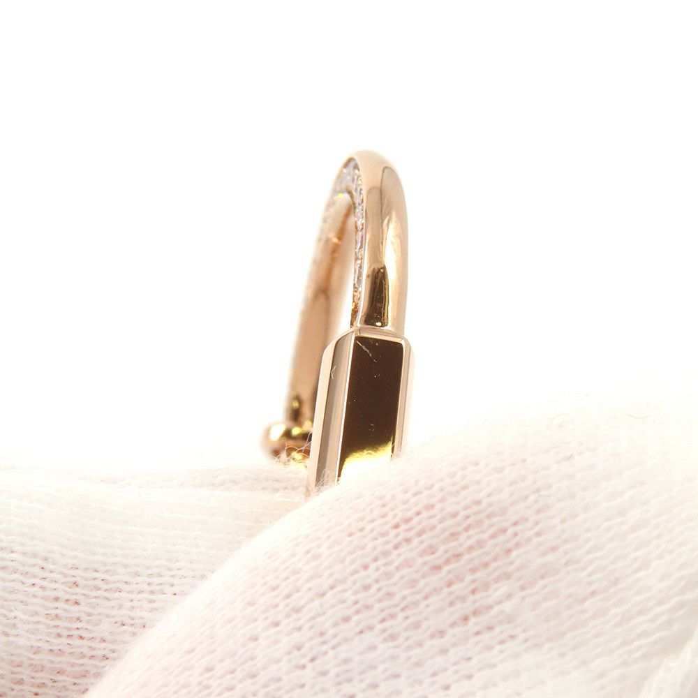 ティファニー ネックレス ティファニー ロック ペンダント ラージ ダイヤモンド 計0.43ct K18PGピンクゴールド Tiffany&Co.