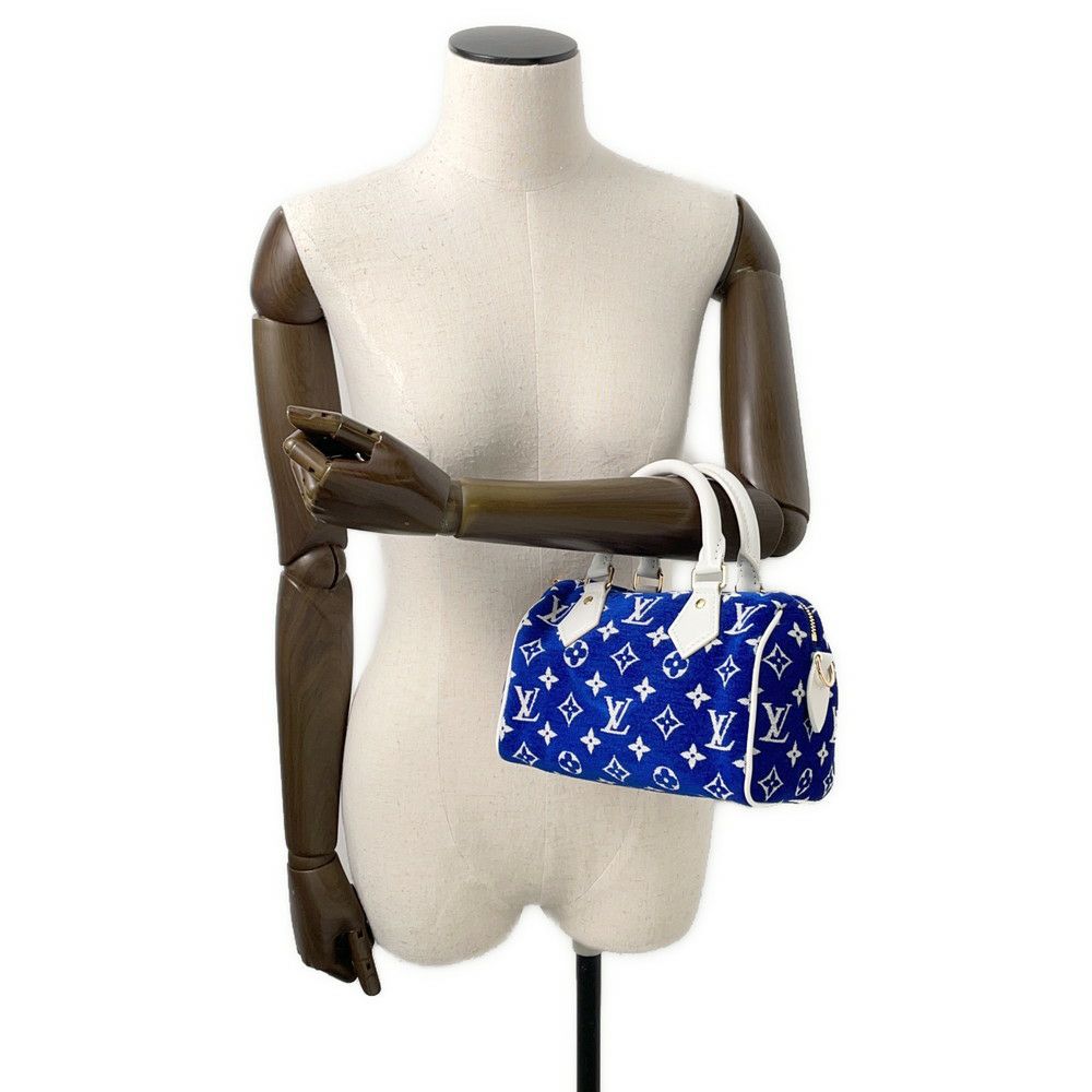 ルイヴィトン ハンドバッグ モノグラム LV マッチ スピーディ・バンドリエール20 M20751 2way 白