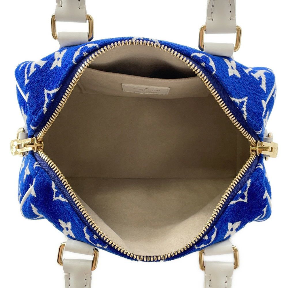 ルイヴィトン ハンドバッグ モノグラム LV マッチ スピーディ・バンドリエール20 M20751 2way 白