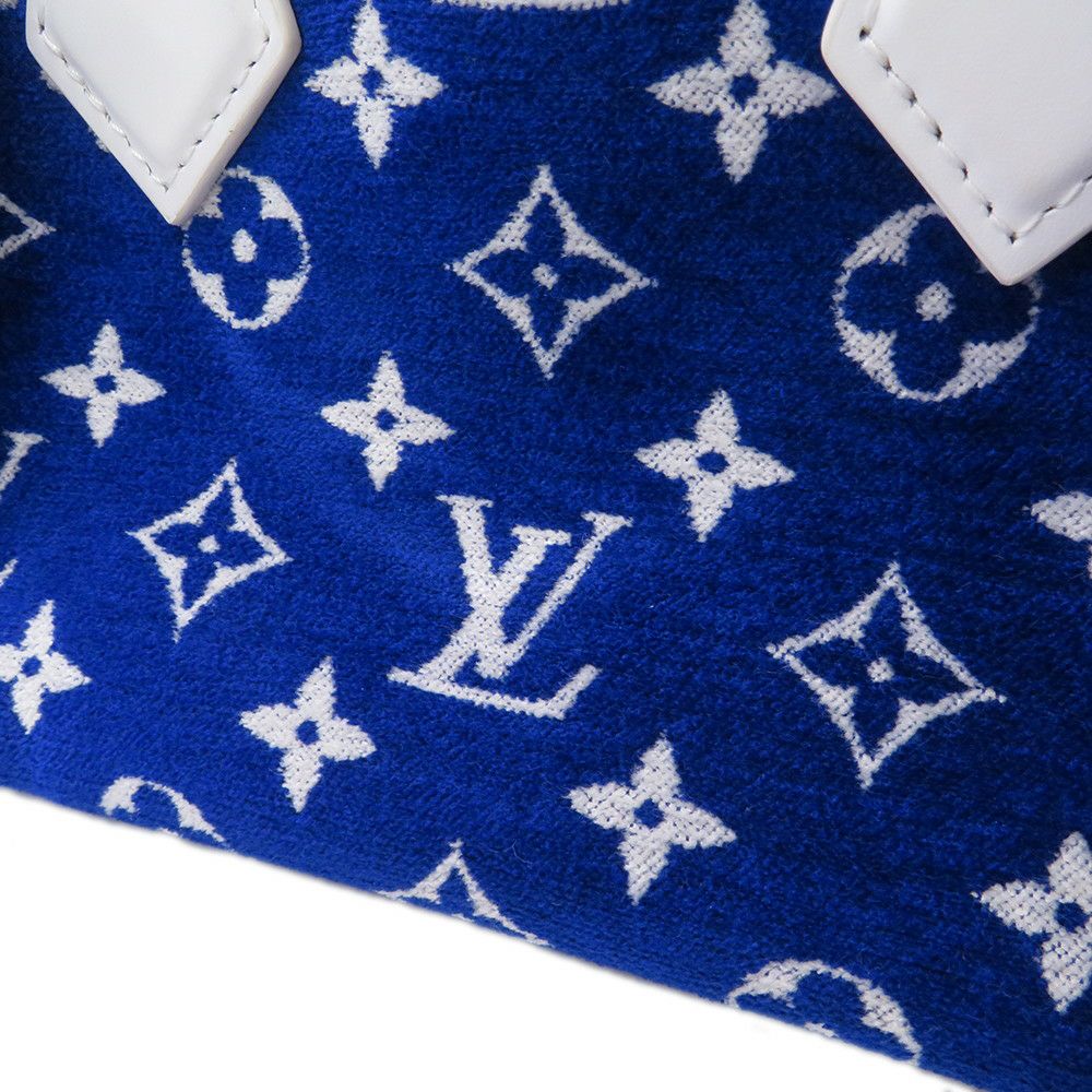 ルイヴィトン ハンドバッグ モノグラム LV マッチ スピーディ・バンドリエール20 M20751 2way 白