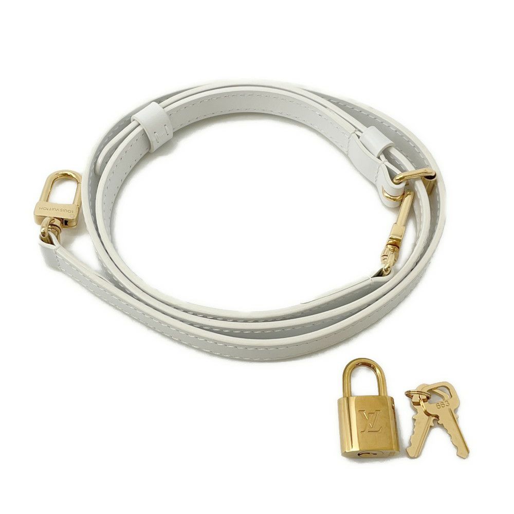 ルイヴィトン ハンドバッグ モノグラム LV マッチ スピーディ・バンドリエール20 M20751 2way 白