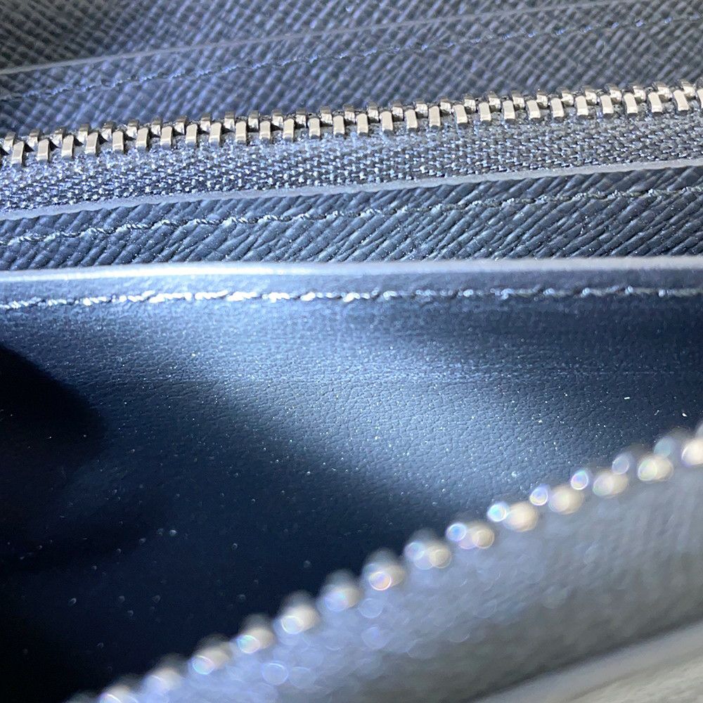 ルイヴィトン 長財布 モノグラム・エクリプス ジッピーウォレット・ホリゾンタル M11611 メンズ 黒 ブラック