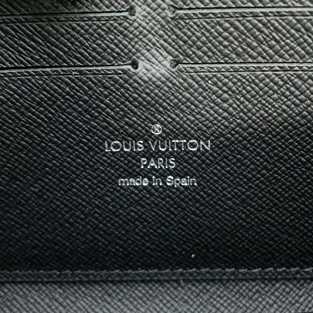 ルイヴィトン 長財布 モノグラム・エクリプス ジッピーウォレット・ホリゾンタル M11611 メンズ 黒 ブラック