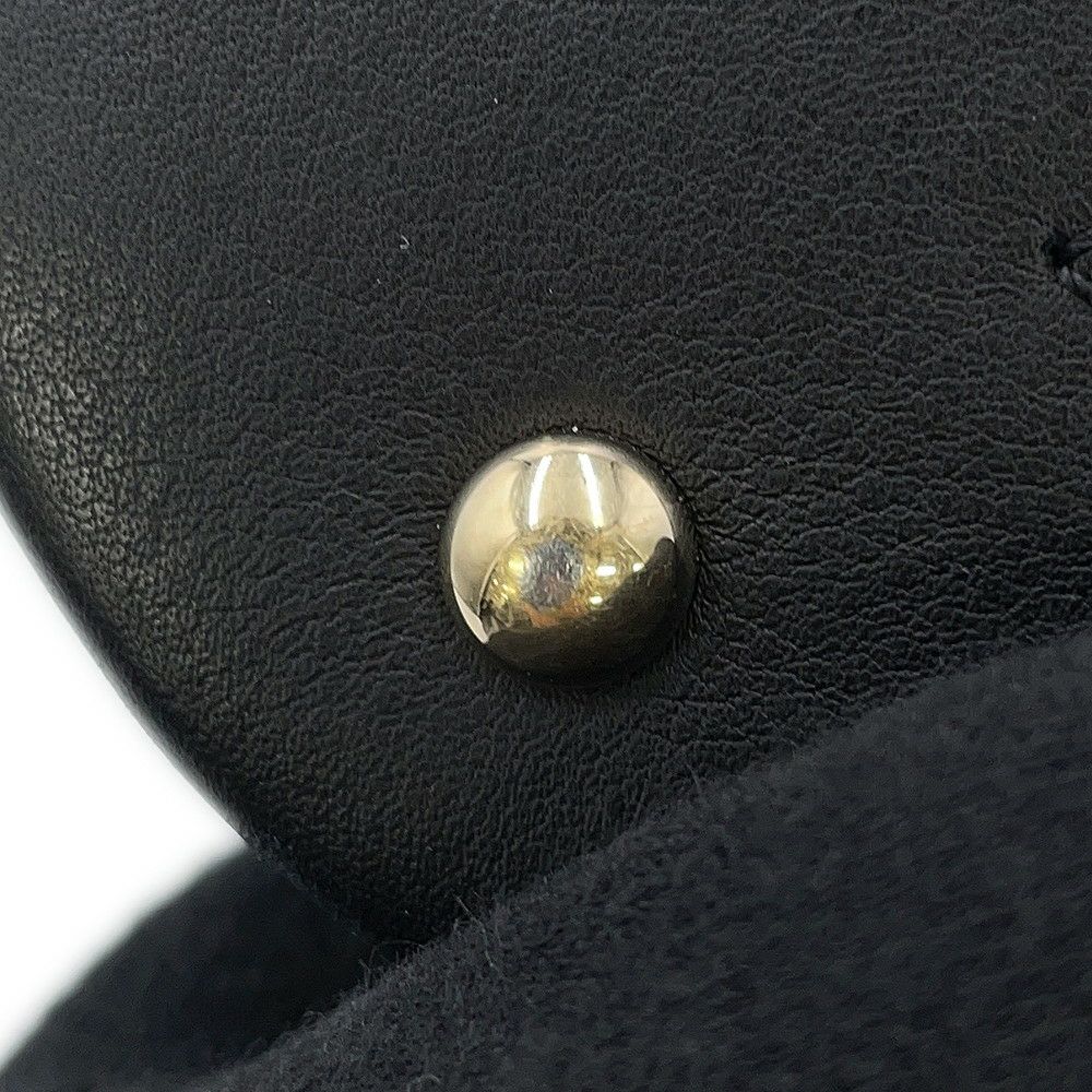 シャネル チェーンショルダーバッグ マトラッセ ココマーク ラムスキン AS0197 CHANEL ミニバッグ 黒