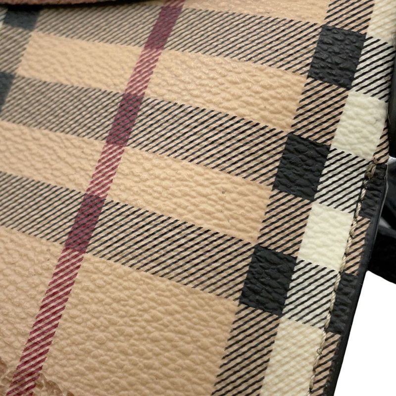 バーバリー ハンドバッグ ノバチェック PVC 4059654 BURBERRY バーバリーチェック