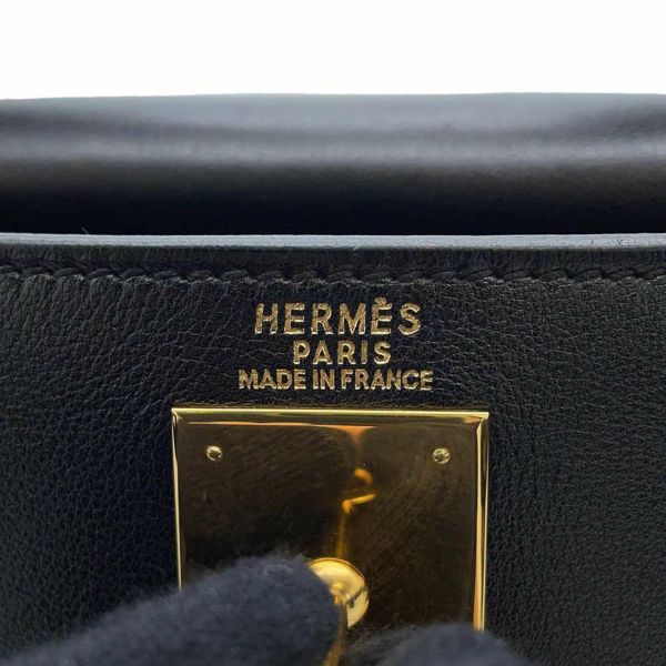 エルメス リュック ケリーアドGM ブラック/ゴールド金具 ヴォーガリバー □A刻印 HERMES 黒