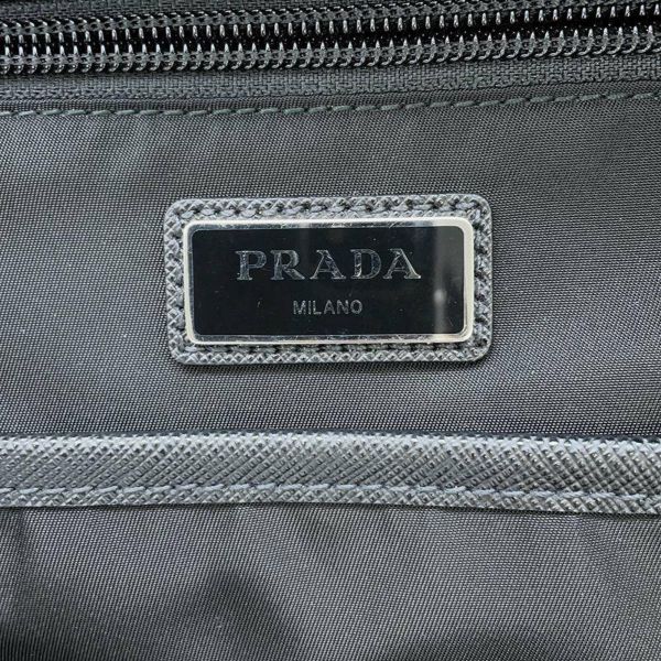 プラダ リュック ロゴ ナイロン 2VZ025 PRADA バッグ バックパック 黒