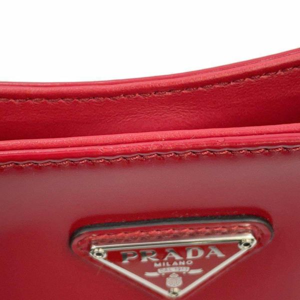 プラダ ショルダーバッグ クレオ ブラッシュドレザー 1BC499 PRADA レディース