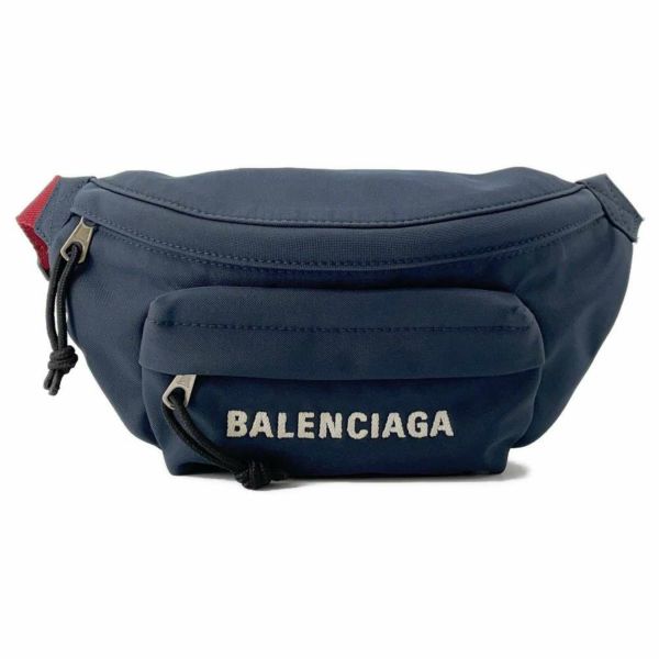 バレンシアガ ボディバッグ ロゴ ナイロン 569978 BALENCIAGA ウエストバッグ