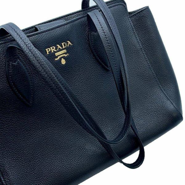 プラダ トートバッグ レザー 1BG112 PRADA ショルダーバッグ 黒 アウトレット品 安心保証 | 中古・新品ブランド販売ギャラリーレア公式通販