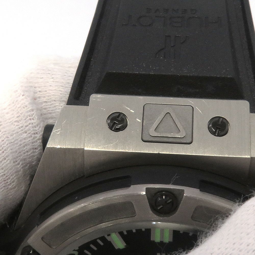 ウブロ キングパワー オーシャノグラフィック 4000 世界1000本限定 731.NX.1190.RX HUBLOT 腕時計 黒文字盤