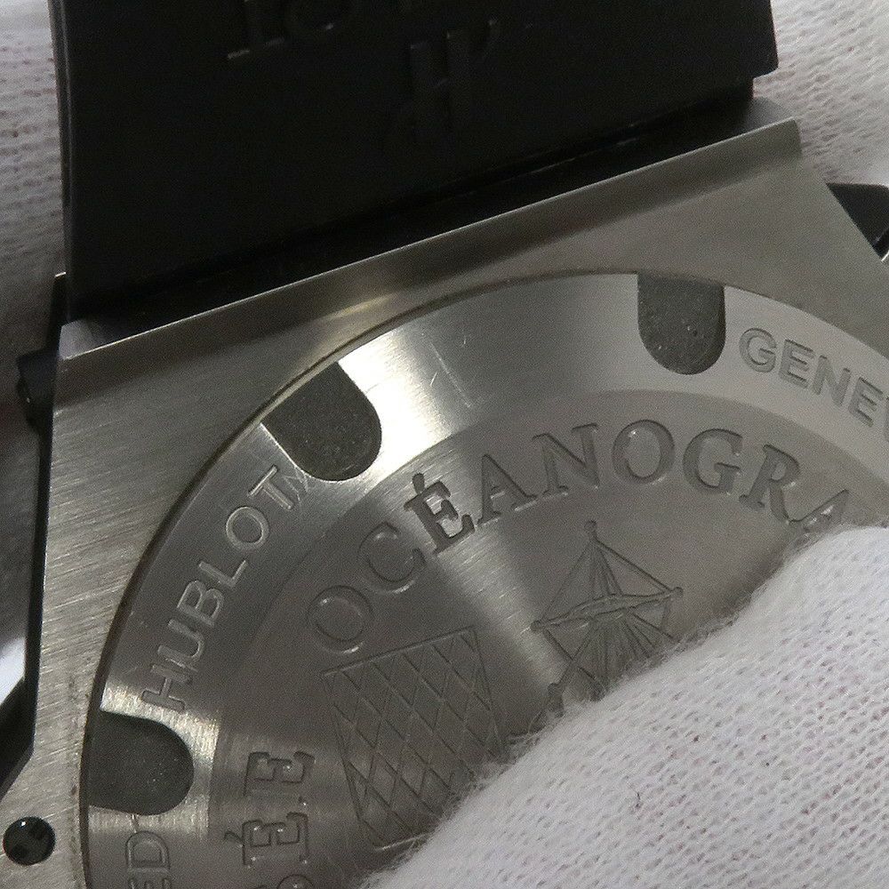 ウブロ キングパワー オーシャノグラフィック 4000 世界1000本限定 731.NX.1190.RX HUBLOT 腕時計 黒文字盤