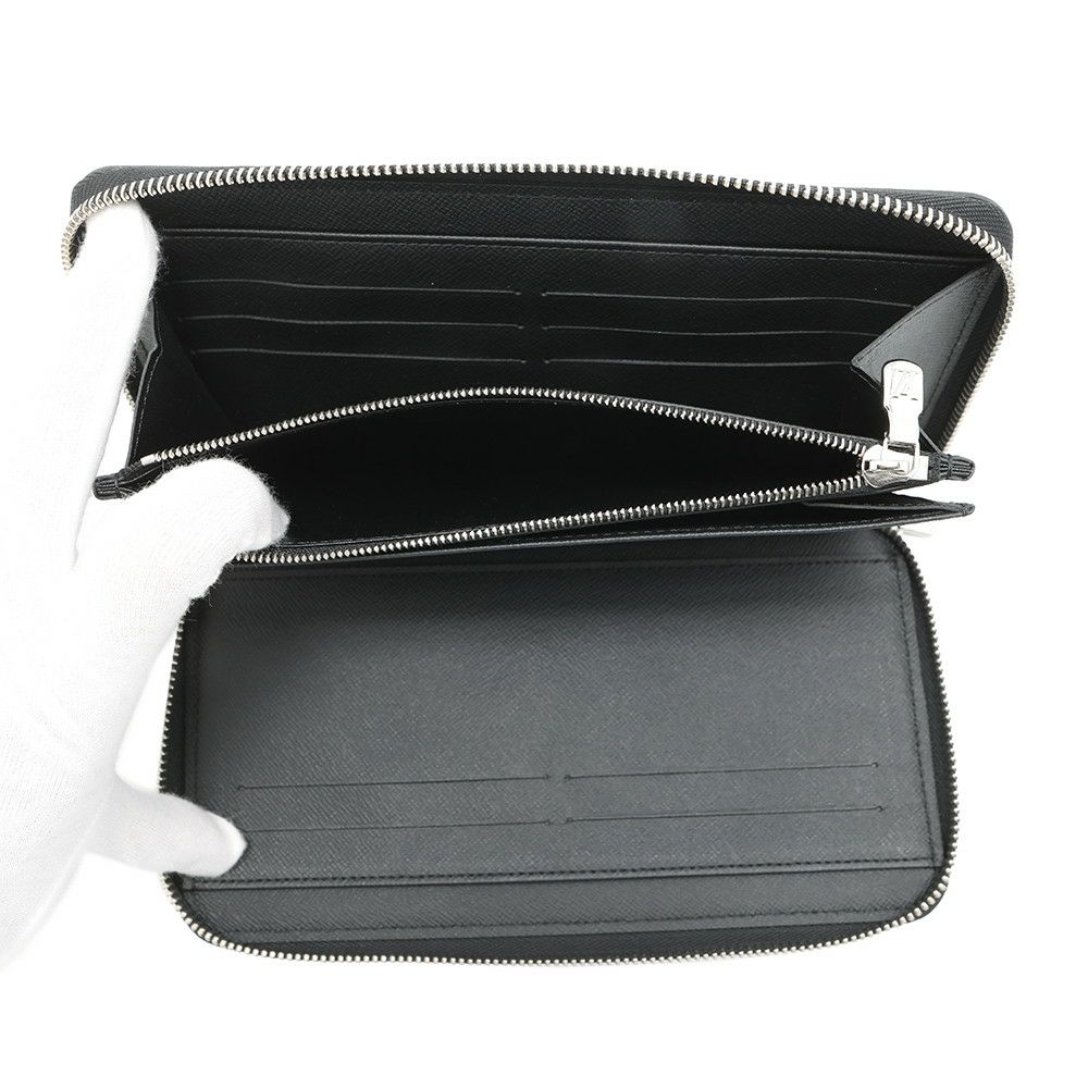 ルイヴィトン 長財布 タイガ ジッピー・オーガナイザー NM M30056 LOUIS VUITTON ブラック 黒