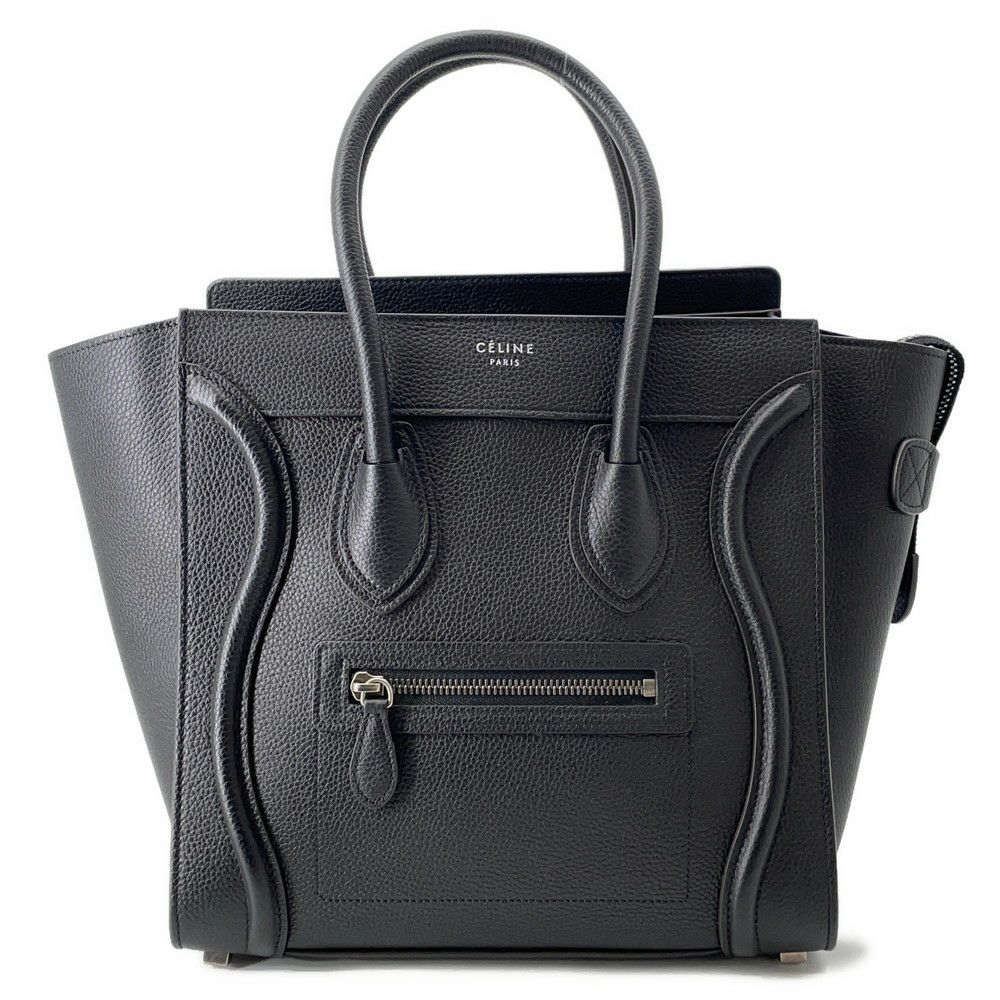 セリーヌ ハンドバッグ ラゲージ マイクロ ショッパー 167793 CELINE 黒