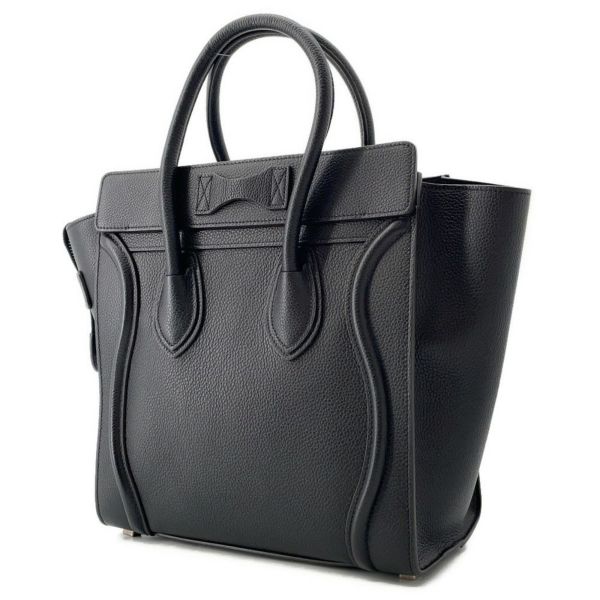 セリーヌ ハンドバッグ ラゲージ マイクロ ショッパー 167793 CELINE 黒