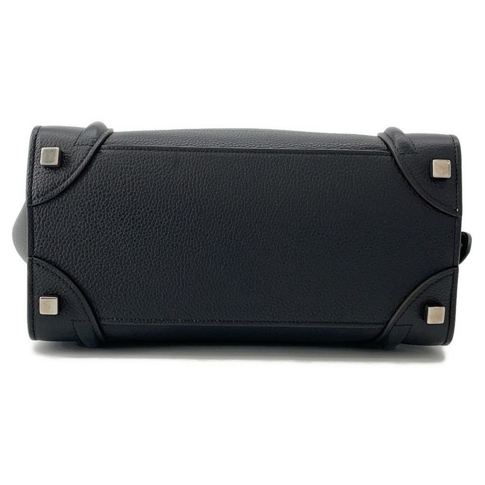 セリーヌ ハンドバッグ ラゲージ マイクロ ショッパー 167793 CELINE 黒