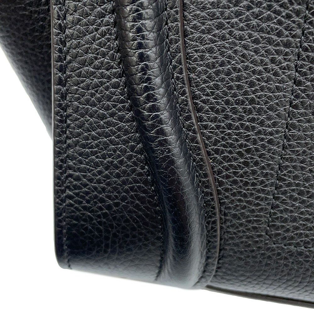 セリーヌ ハンドバッグ ラゲージ マイクロ ショッパー 167793 CELINE 黒