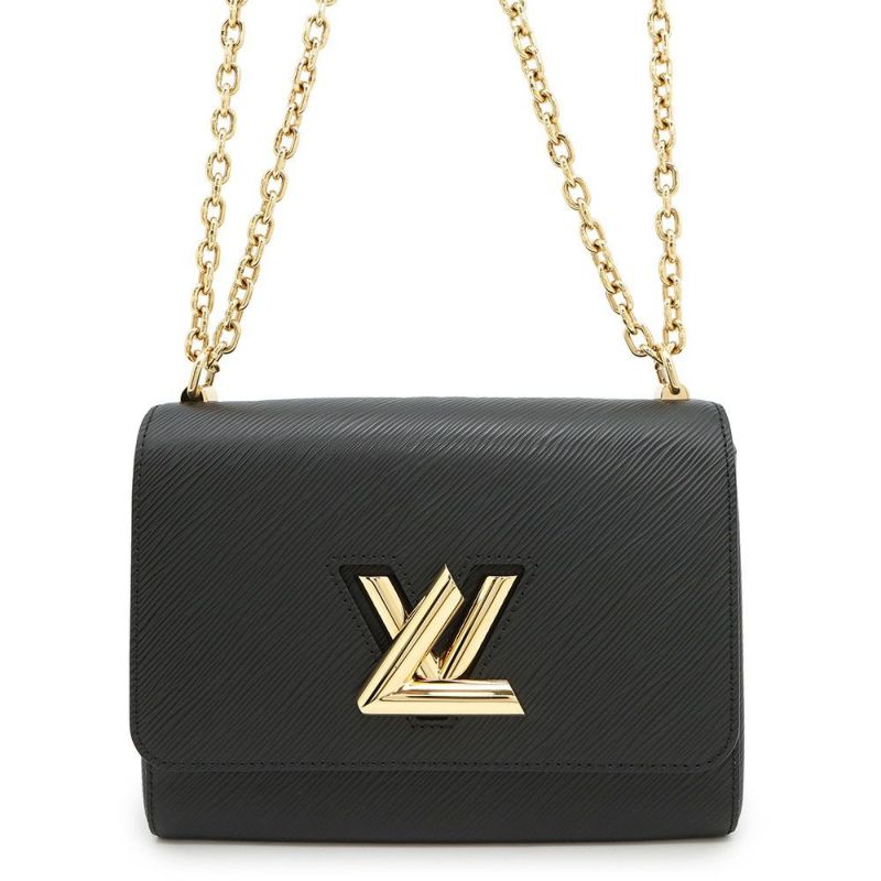 ルイヴィトン ショルダーバッグ エピ ツイストMM M21113 LOUIS VUITTON ブラック 黒