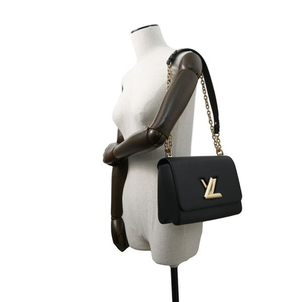 ルイヴィトン ショルダーバッグ エピ ツイストMM M21113 LOUIS VUITTON ブラック 黒