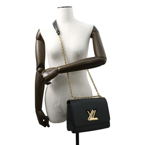 ルイヴィトン ショルダーバッグ エピ ツイストMM M21113 LOUIS VUITTON ブラック 黒