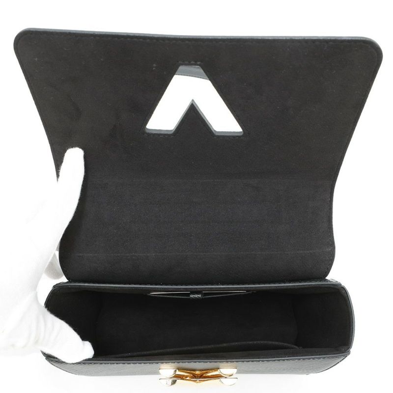 ルイヴィトン ショルダーバッグ エピ ツイストMM M21113 LOUIS VUITTON ブラック 黒