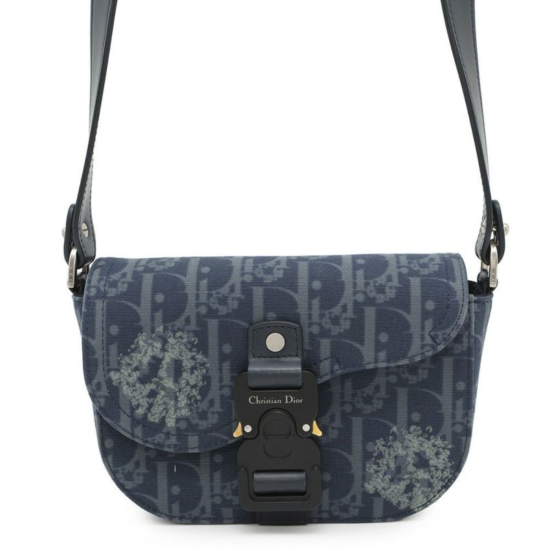 クリスチャン・ディオール ショルダーバッグ オブリーク Dior Tears サドル ミニ メッセンジャー 2ADCA435DDO トロッター