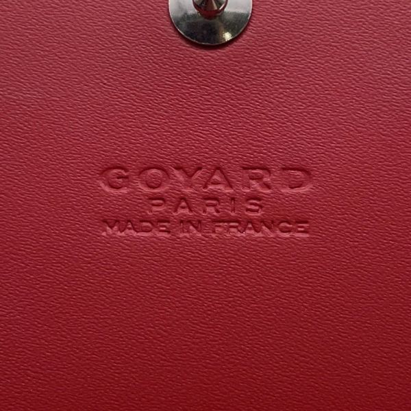 ゴヤール ショルダーウォレット ヴァレンヌレザー PVC GOYARD 財布