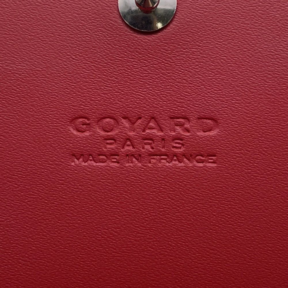 ゴヤール ショルダーウォレット ヴァレンヌレザー PVC GOYARD 財布