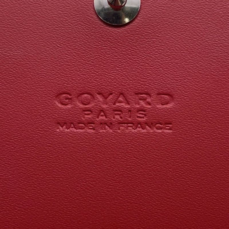 ゴヤール ショルダーウォレット ヴァレンヌレザー PVC GOYARD 財布