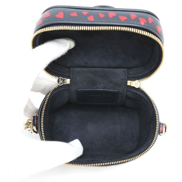 クリスチャン・ディオール ショルダーバッグ ハート バニティポーチ レザー Christian Dior バッグ