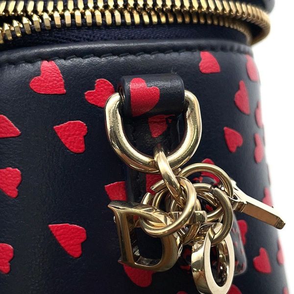 クリスチャン・ディオール ショルダーバッグ ハート バニティポーチ レザー Christian Dior バッグ