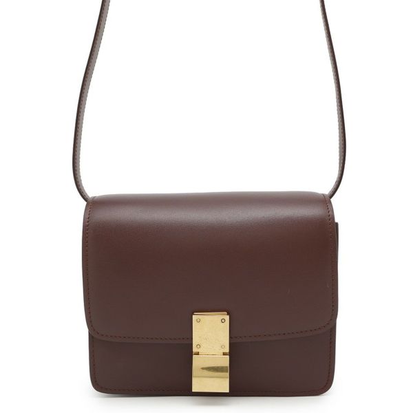 セリーヌ ショルダーバッグ クラシックボックス CLASSIC BOX スモール レザー 189183 CELINE