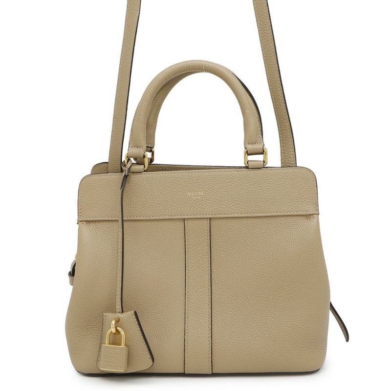 セリーヌ ハンドバッグ カバ・ドゥ・フランス スモール レザー 191963 CELINE 2way
