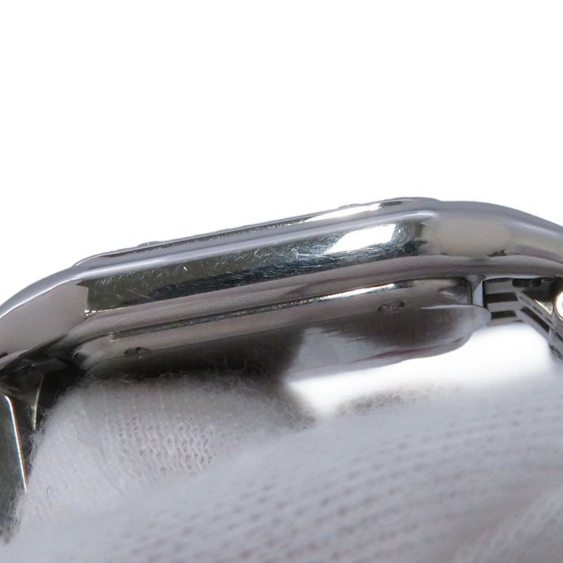 カルティエ パンテール ドゥ カルティエ MM ダイヤベゼル W4PN0008 Cartier 腕時計 シルバー文字盤
