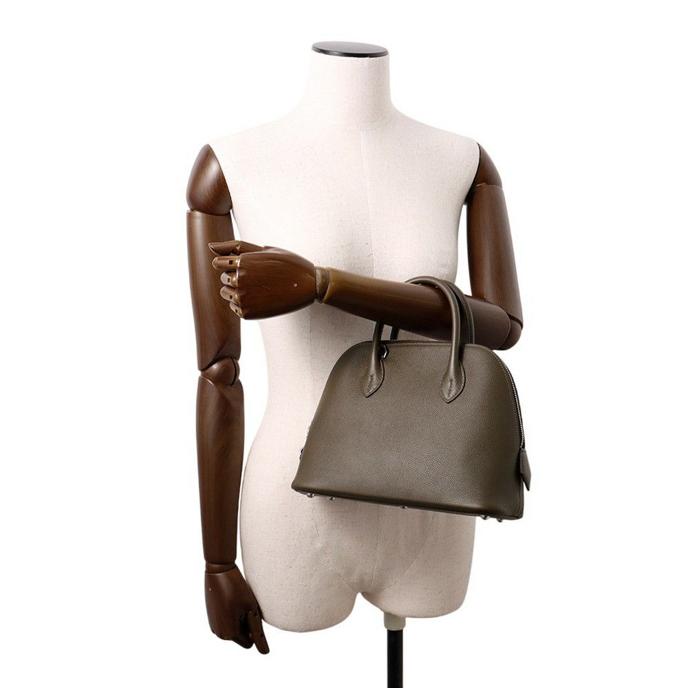 エルメス ボリード1923 25 ヴェルソ ヴェールマキ/セージ/シルバー金具 エバーカラー K刻印 2wayショルダー