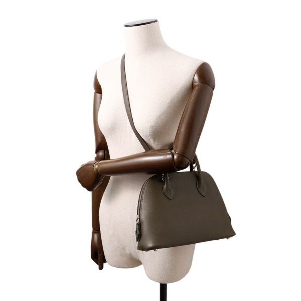 エルメス ボリード1923 25 ヴェルソ ヴェールマキ/セージ/シルバー金具 エバーカラー K刻印 2wayショルダー