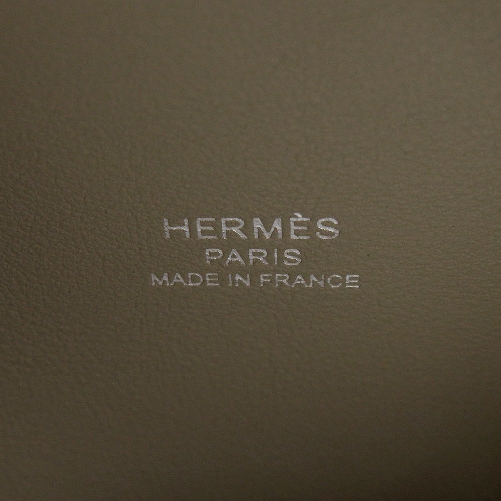 エルメス ボリード1923 25 ヴェルソ ヴェールマキ/セージ/シルバー金具 エバーカラー K刻印 2wayショルダー