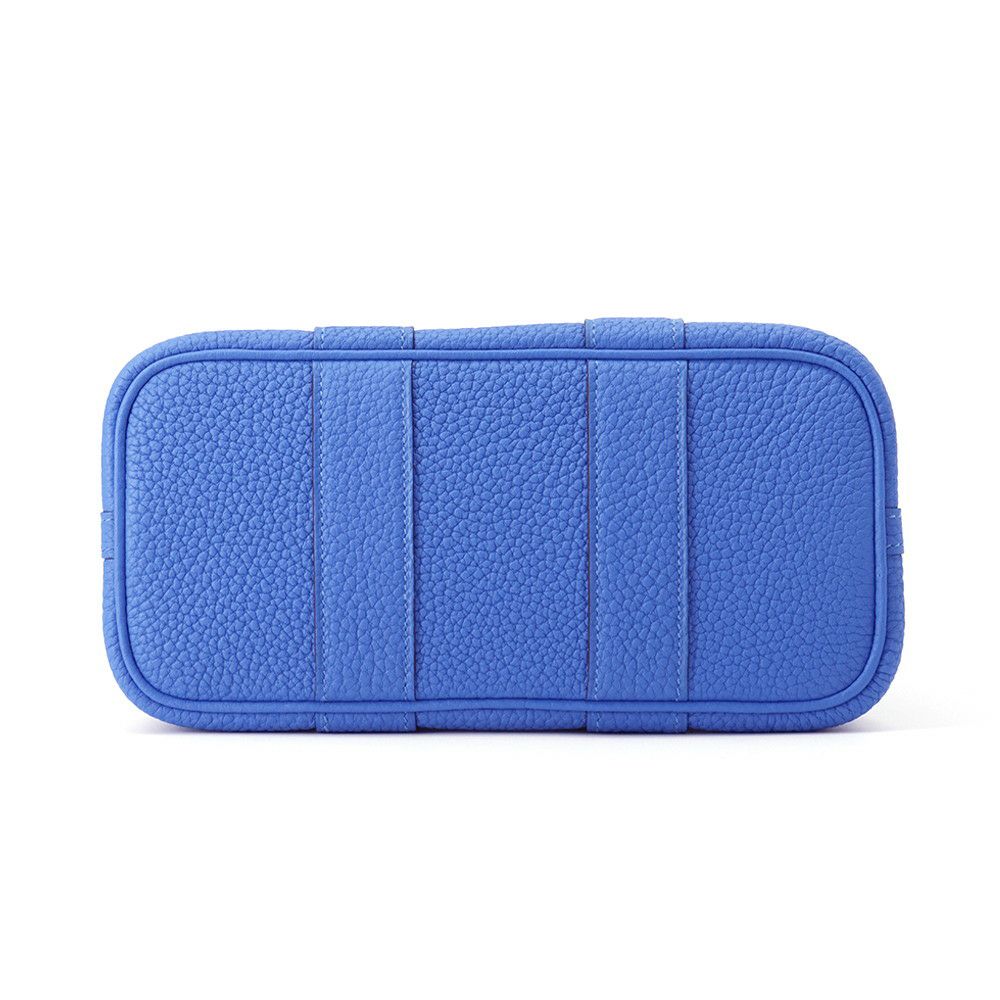 エルメス トートバッグ ネオ・ガーデン 23 ガーデンパーティ ブルーイドラ/シルバー金具 ネゴンダ K刻印
