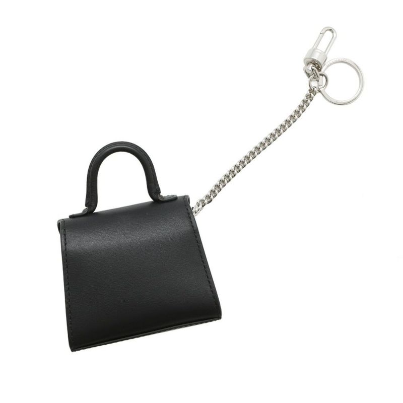 デルボー バッグチャーム ブリヨン Delvaux チャーム キーホルダー デルヴォー黒