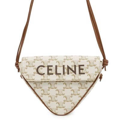 セリーヌ CELINE バーティカルカバ カバ ホワイト 白 持ち手 レア セリーヌ ミニバーティカルカバ PVC×レザー 2WAYハンドバッグ