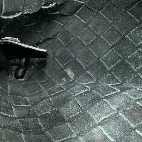 ボッテガヴェネタ ショルダーバッグ イントレチャート デュオ 651938 BOTTEGA VENETA 黒
