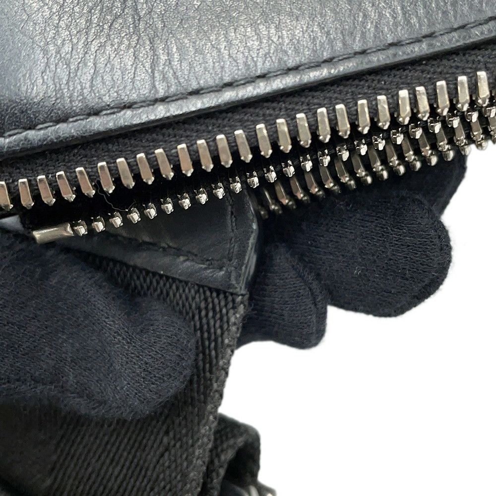 ボッテガヴェネタ ショルダーバッグ イントレチャート デュオ 651938 BOTTEGA VENETA 黒